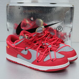 Nike x Off White Dunk Low 'University Red'