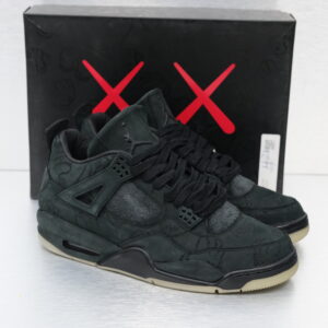 Nike x Kaws Jordan 4 Black