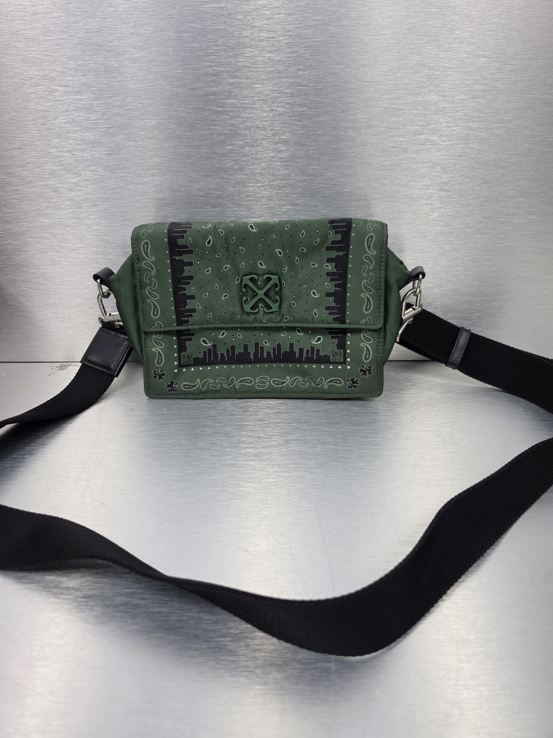 Off-White Bandana Bag 'Green'