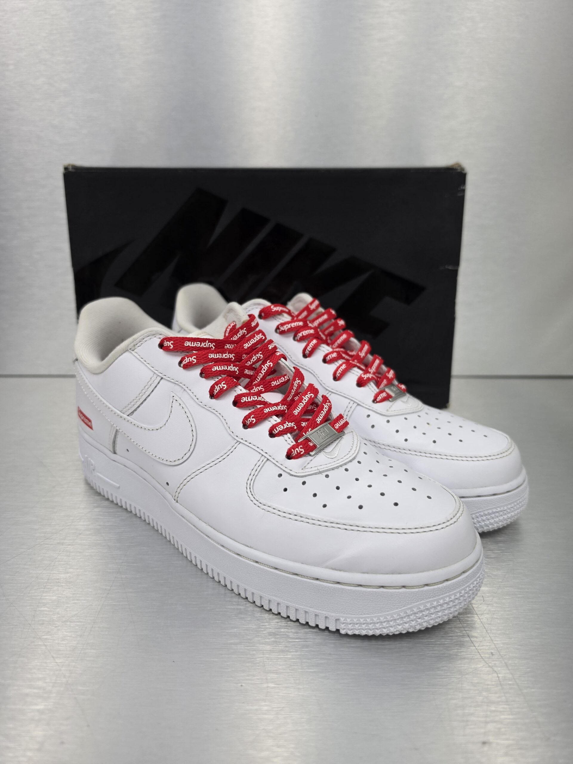 Supreme x Nike Air Force 1 Low 'White'