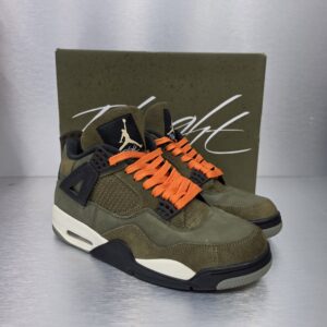 Air Jordan 4 Retro SE Craft 'Olive' – side view