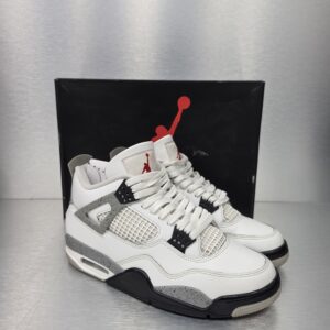 Air Jordan 4 Retro 'White Cement' – side view