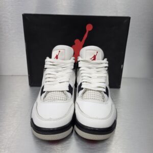 Air Jordan 4 Retro 'White Cement' – front view