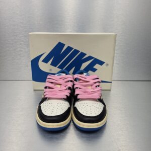 Fragment Design x Travis Scott x Air Jordan 1 Low OG SP 'Military Blue' – front view