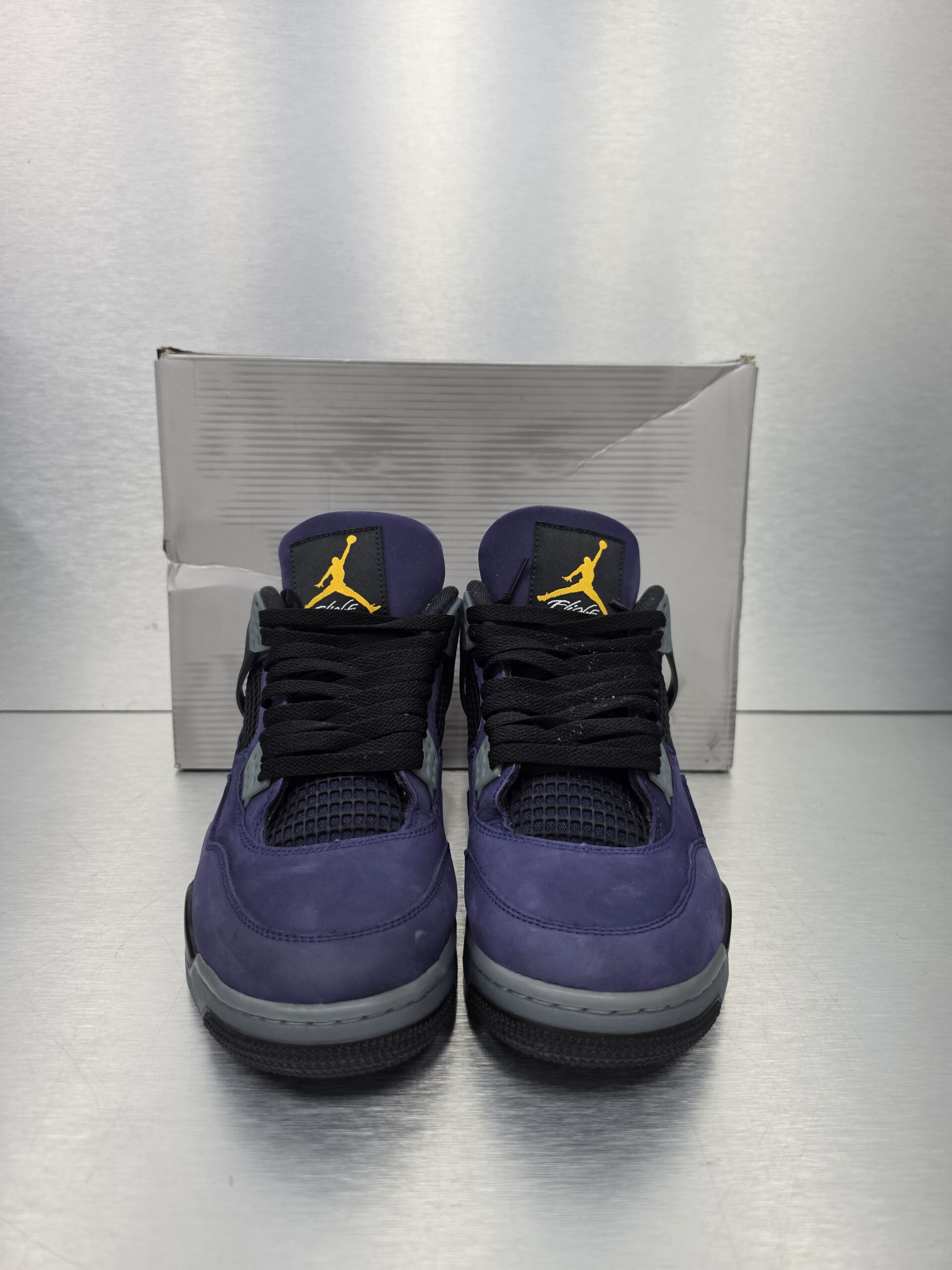 Air Jordan 4 Retro 'Lakers' – front view